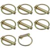 SKIR'CO Pack of 8 Folding Pins Galvanised Steel 8 mm