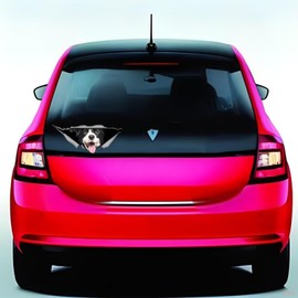 Car Sticker 22 cm (8.7 Inch) Border Collie Sticker 3D Ripped Reflective Car Sticker Border Collie Car Sticker Pet Dog Waterproof Sticker Bumper Rear Window Decor Sticker