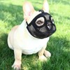 Mesh Muzzle for Dogs, French Bulldog Muzzle, Durable, Breathable, Short