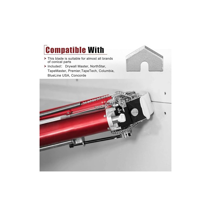 Replacement Drywall Taping Tool Cutter Blades, Set of 10