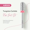 AIRSEE Tungsten Carbide Acrylic Nail Drill Bit Efile Electric File