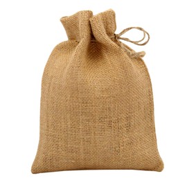 Cotton Craft - 24 Pack - Jute Burlap Gift Bags - Natural - 4x6 - Versatile - Sturdy - Rustic - Durable