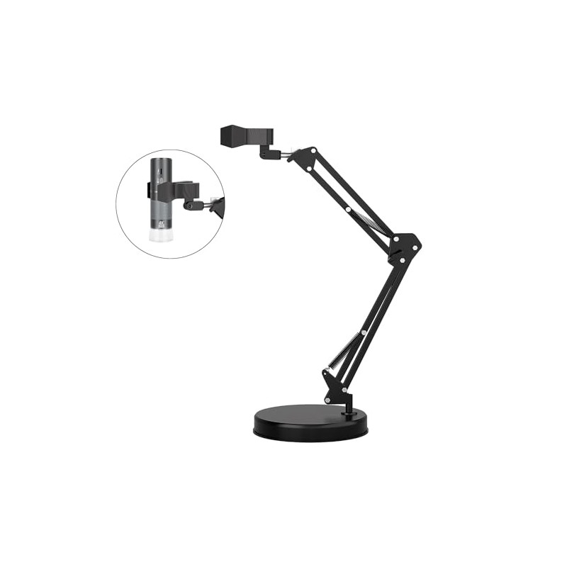 Max 21-inch Adjustable Universal Stand for Digital Microscopes – 360°