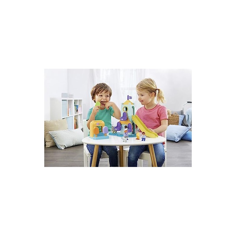 Playmobil 1.2.3: Adventure Tower with Ice Cream Booth