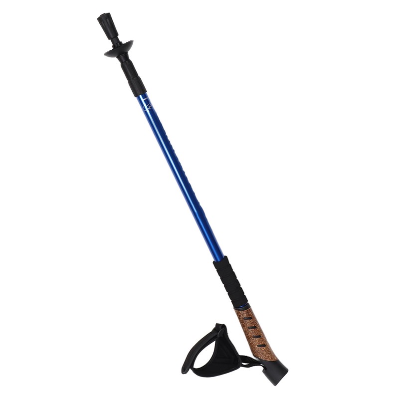 Outdoor Hiking Cane 3 Section Telescopic Walking Cane Adjustable Height