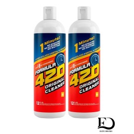 Formula 420 Cleaner - 12 Oz - 2 Pack - pyrex,metal,gl