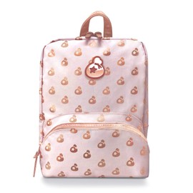 Controller Gear Animal Crossing - Small Backpack Mini Bookbag Travel Bag for Console & Accessories - Rose Gold