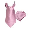 oziena – 100 – Pink [Ascot Tie Square Set] Solid