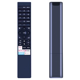 GOUYESHO Replacement Remote Control ERF3B72H for Hisense 4K ULED TV U7QF 50AE7400FTUK 50U7QFTUK 55U7QFTUK 65U7QFTUK