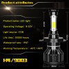 CHUSYYRAY H4 9003 LED Headlights High Low Beam Bulb 90W
