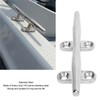 Boat Cleat Open Base Heavy Duty 316 Stainless Steel Boat