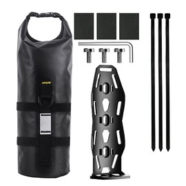 COZENTA 自転車 フレームバッグ ボトルホルダー 防水 大容量 フロントフォーク (ロードバイク)