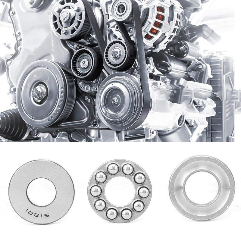 5pcs 51201 Thrust Ball Bearings, High Precision Bearing Steel Low