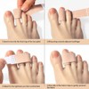 DYKOOK Broken Toe Wraps, 8 Pcs/Pack, Fabric Toe Splint Toe