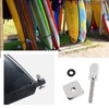 ECSiNG 8 Sets Surfboard Fin Screws 316 Stainless Steel Anti-Rust