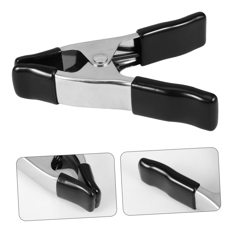 Gadpiparty 3pcs Heavy Duty Spring Clamps for Woodworking Photography Crafting