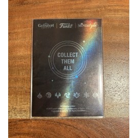 Funko Pop Asia Genshin Impact Paimon Collectible Card SDCC Mindstyle Exclusive