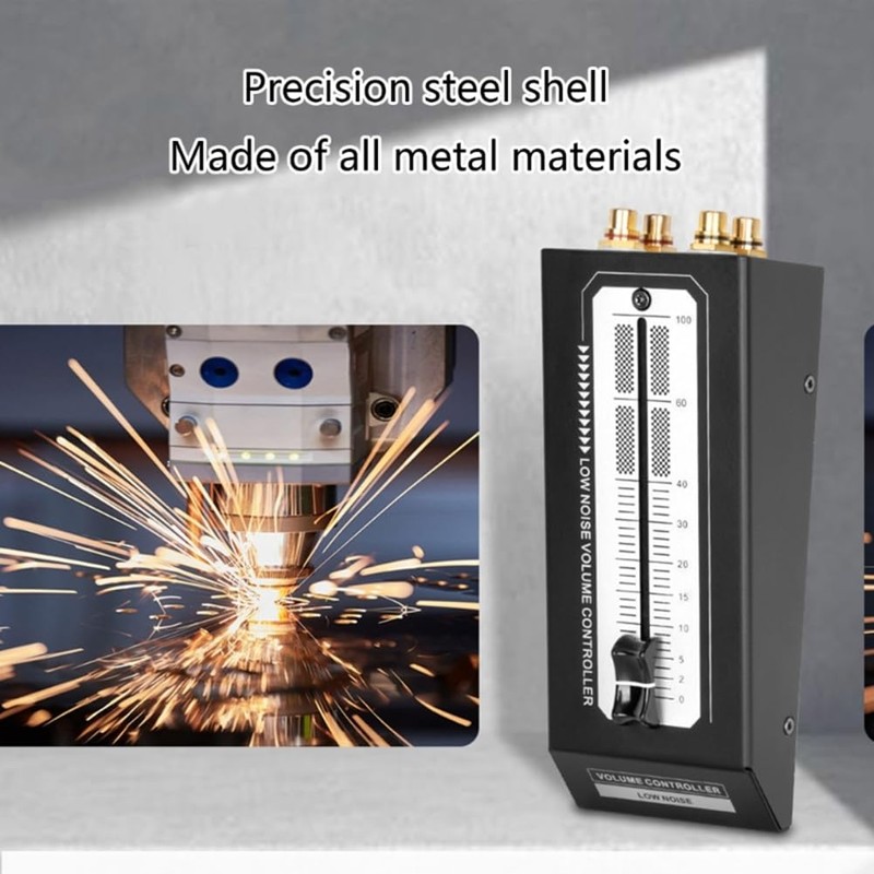 Buerjia Perfect Sound Level Adjustment Volume Controller, Manual Volume Adjustment,
