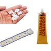 MSDUSA 50 Pack End Cap Cover with Sealant for 10mm