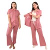 Inspired Comforts Post Surgery Mastectomy Recovery Pajamas Set with Internal