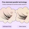 Large capacity eyelash cluster, individual eyelashes, elf false eyelashes, DIY