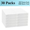 Ovlospa Facial Tissue Refill - 30 Packs, 100 Per Pack,
