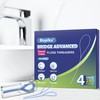 Bopika Floss Threaders Dental Floss for Braces, Bridges, and Implants