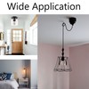 JNXQWE E26 E27 Light Socket,Bakelite Threaded Medium Base Lamp Holder