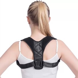 TOEECY Haltungskorrektur Rücken mit 1 Paar Schulterpolster Rückenstützgürtel Gerader Rücken Geradehalter Verstellbare Haltungstrainer Schultergurt Rückenreha Rückenstütze für Damen Herren (XL)