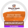 Gloria Jean's Coffees Butter Toffee, Single-Serve Keurig K-Cup Pods, Flavored