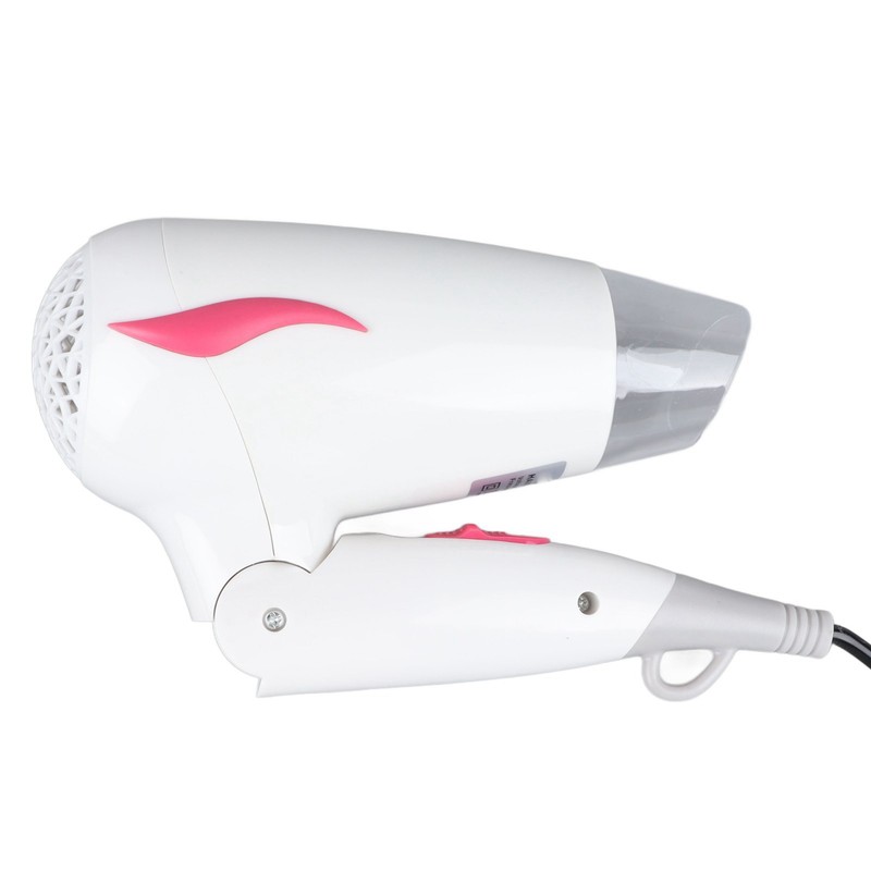 Hair Dryer Hotel Adjustable Compact Blow Dryer with Folding Handle