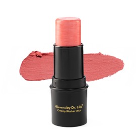 Vegan I Allergen Free Compact Illuminating Cream Blush Stick - Neutral Colors to Match Every Skin Type - (Earthy Red) EPILYNX by Dr. Liia