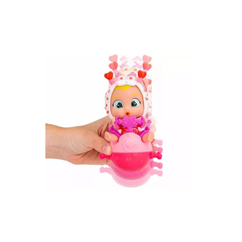 Bebés Llorones Jumpy Monster Momo para Niñas, Multicolor