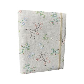 Linen Hardcover Photo Album 4x6 inch 200 Photos Large Capacity for Family Wedding Anniversary Baby Vacation Children's Family Photo Album Japanese Tethered Album DIY Scrapbook (pink)