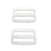 Multi-Size Straps Webbing Slide Triglides Slider SORTUMOLA White Plastic Slide