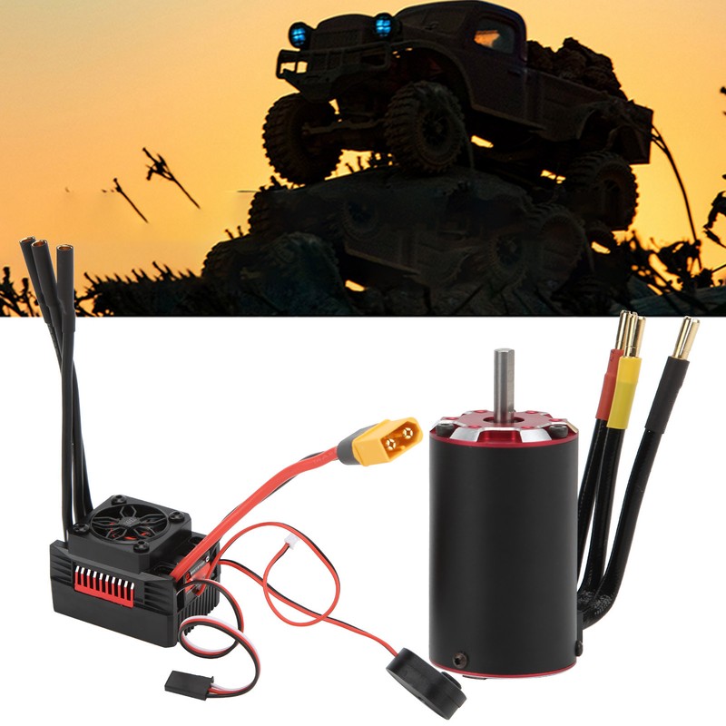 V2 3660 3200KV 4 Pole Supersonic Brushless Sensor Motor with
