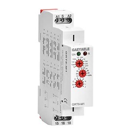 GAEYAELE GRT8-M 16A Multifunction Time Relay with 10 Function Choices AC230V Relay GRT8-M1 A230