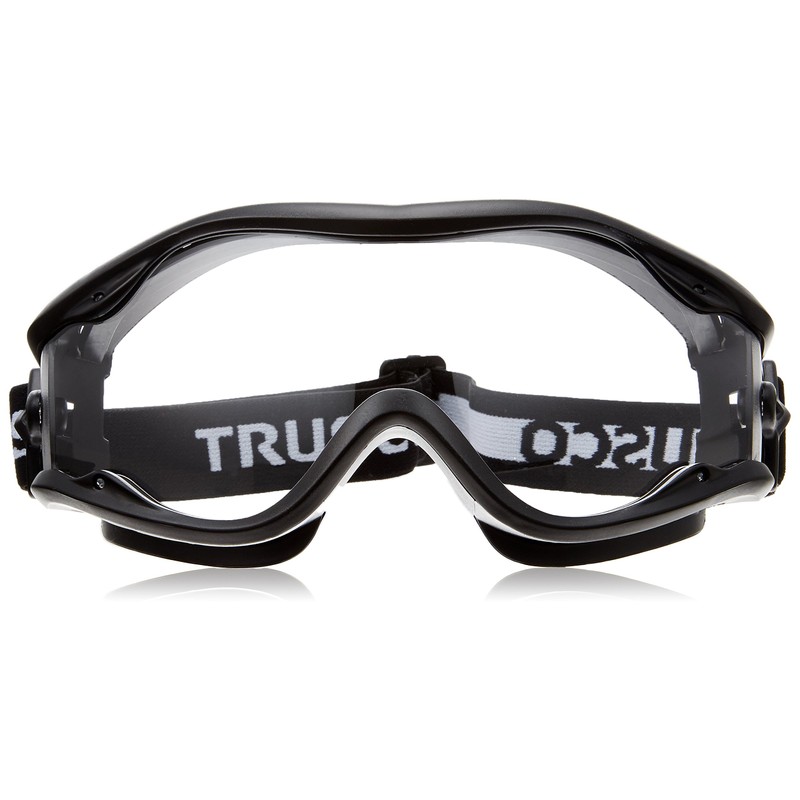 Trusco TSG-22BK Safety Goggles (Wide View) Black Frames
