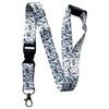 PAC Supplies Global Musical Notes Lanyard With Detachable Buckle Clip
