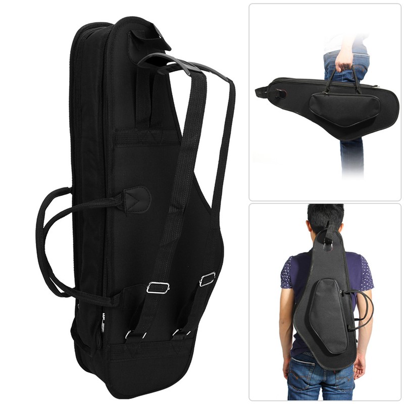 Alto Saxophone E Eb Cotton Bag Waterproof Backpack Carrying Case