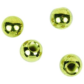 Jandorf 60250 Cap Nuts, Brass, 4 Each Set