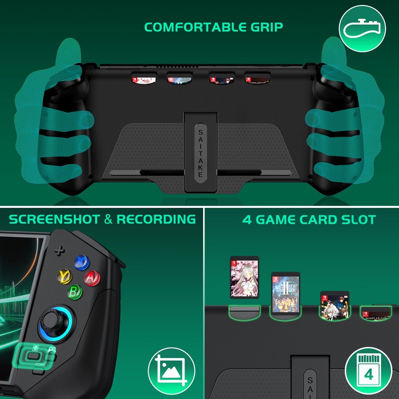 HELLCOOL Switch Pro Controller for Switch/OLED,Switch Controller for Handheld Grip