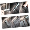 Beavorty 2pcs Tape Hair Extensions Human Hair Wigs Seamless Straight