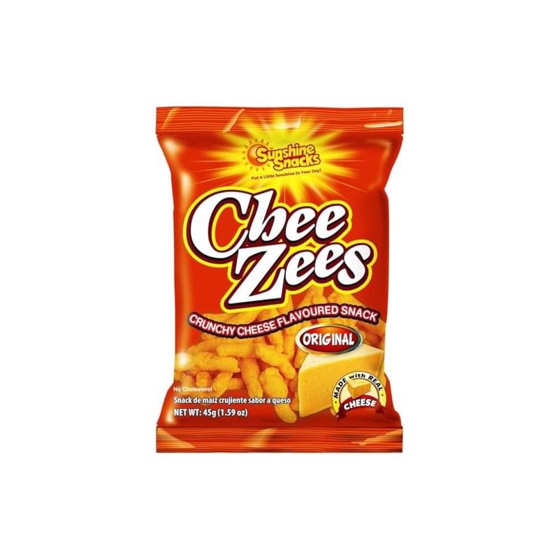 Chee Zees Original 45g Box of 12 (12)