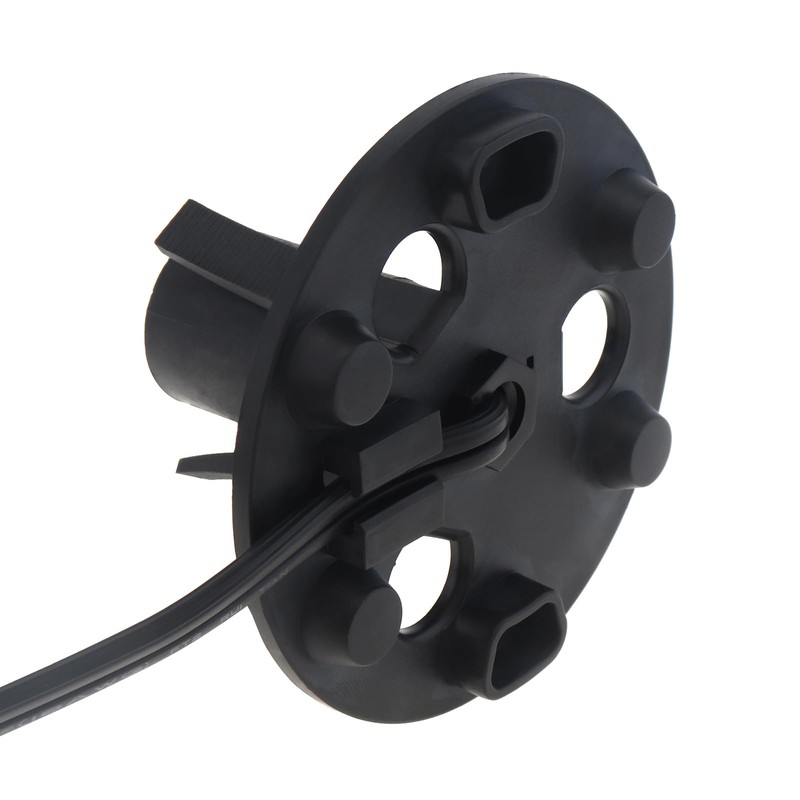 RTNLTI Salt Lamp Cord Replacement with Dimmer Switch and Base