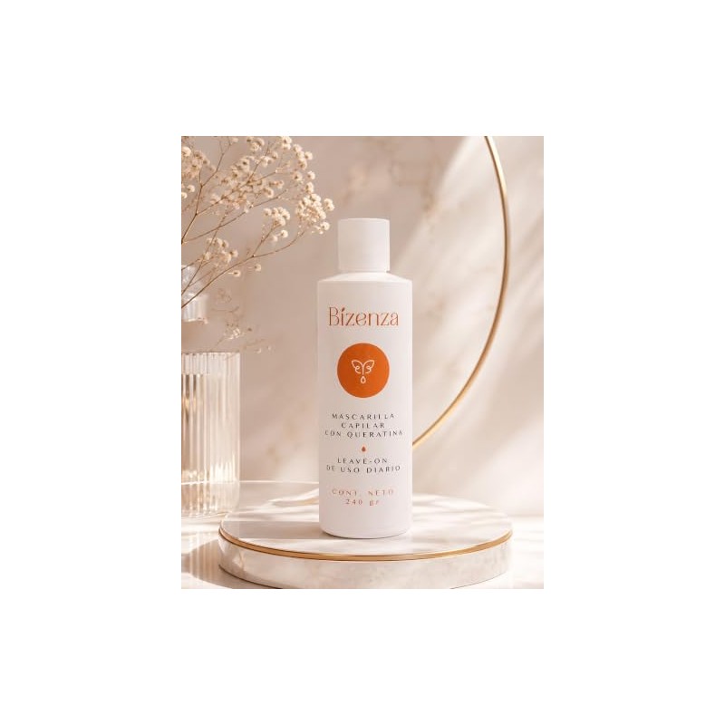 Mascarilla para el Cabello con Queratina - para Pelo Dañado