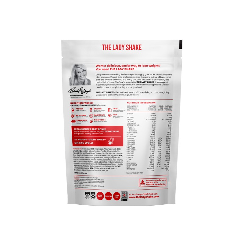 The Lady Shake Banana 840g