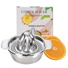 Fruit Hand Squeezer, 304 Stainless Steel Multifunctional Grapefruit lemon Orange