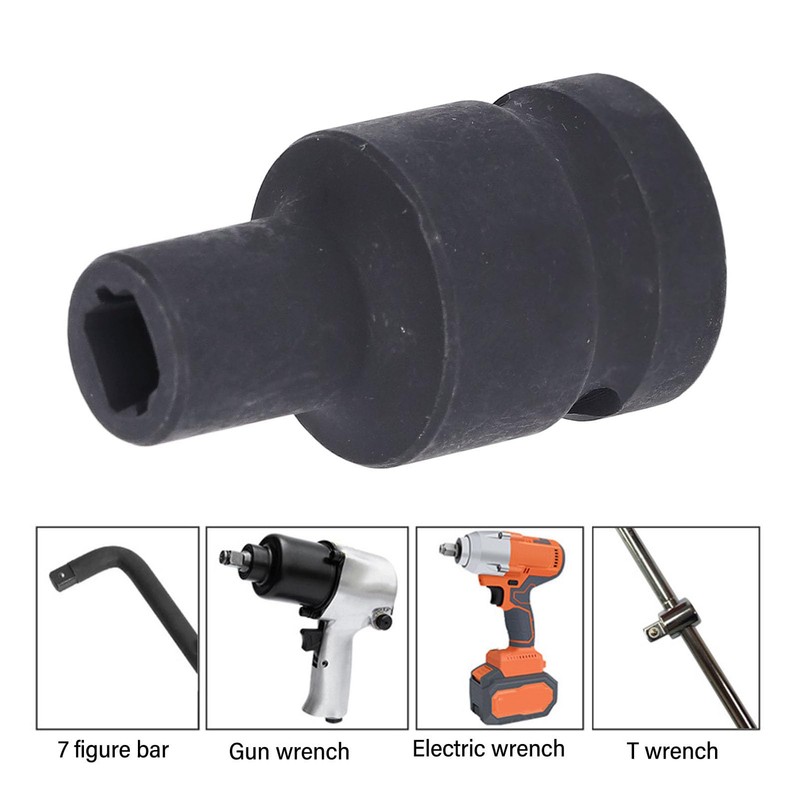 DEWIN Square Tap Socket, 1/2 in Drive M10 Cr Molybdenum
