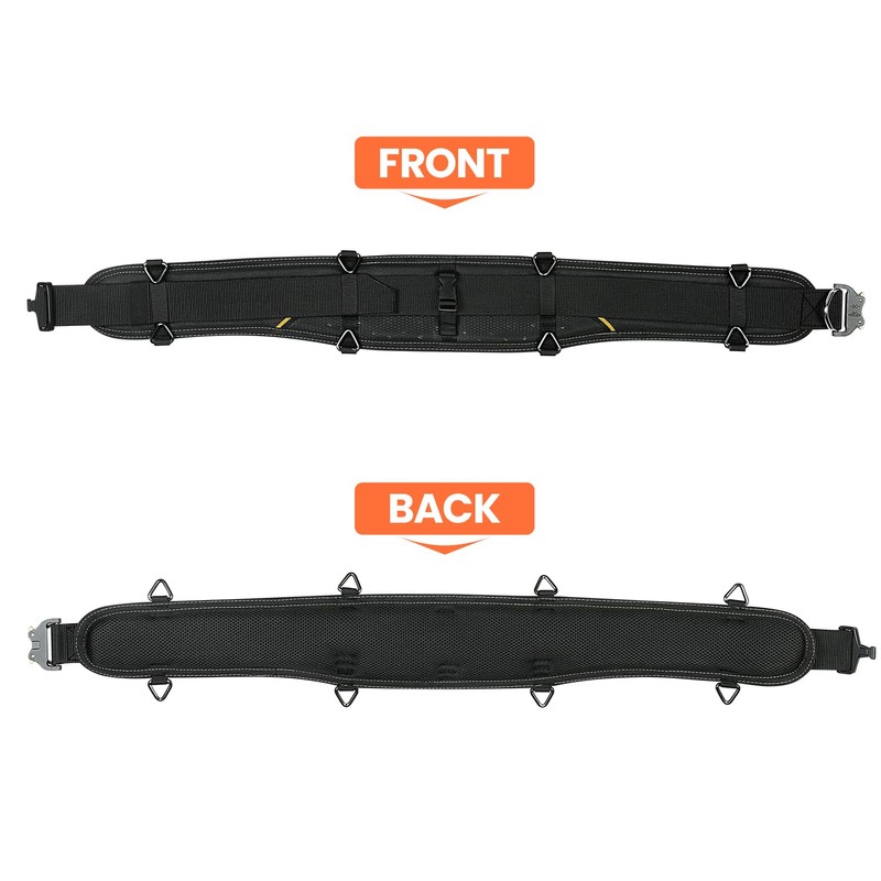 TUFFWORX Padded 36'' Tool Belt for Men, Adjustable Work Belt